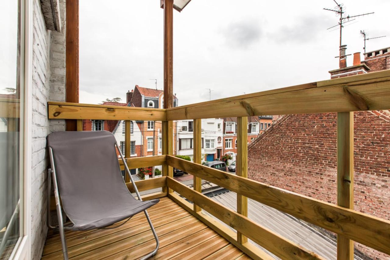 Appartement Croisé Laroche 2  Marcq-en-Baroeul Esterno foto